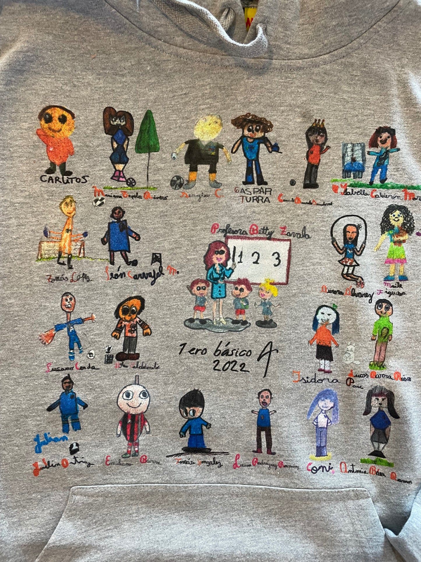 Polerón Personalizado Dibujo Regalo Profe