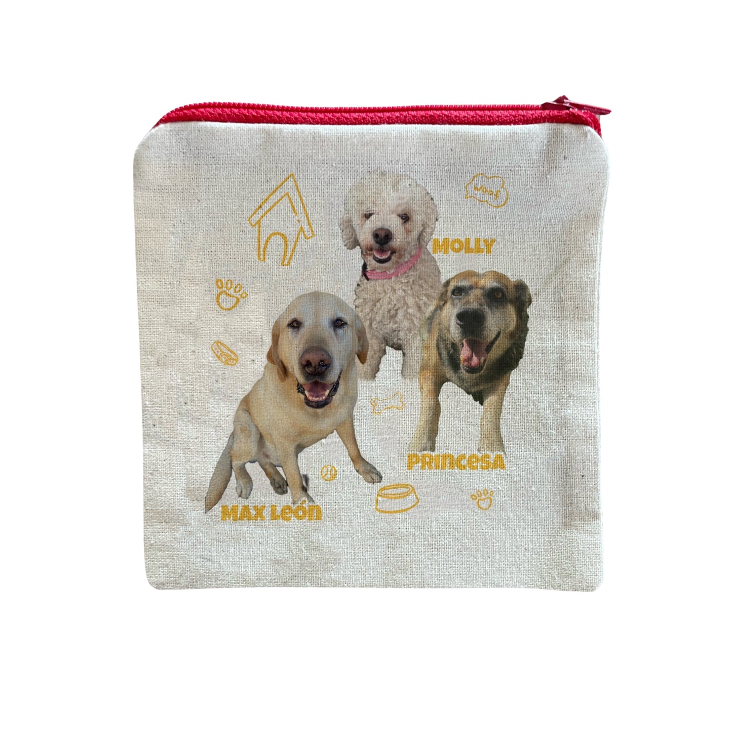 Monedero Personalizado Mascota
