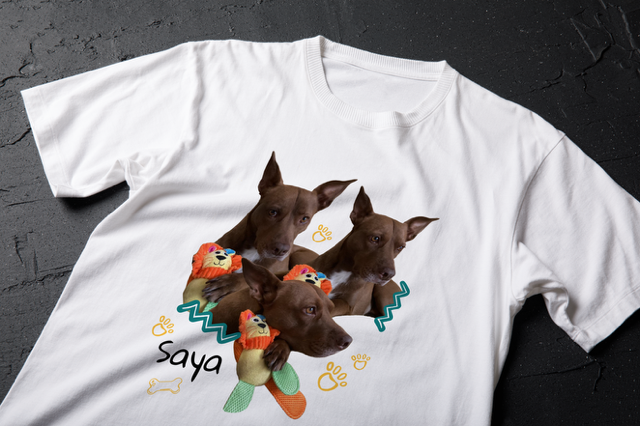 Polera Mascota Personalizada (como tú quieras)