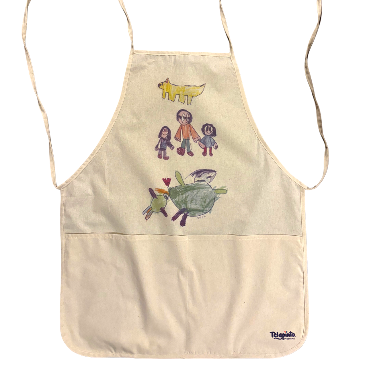 Delantal Estampado Personalizado Dibujo