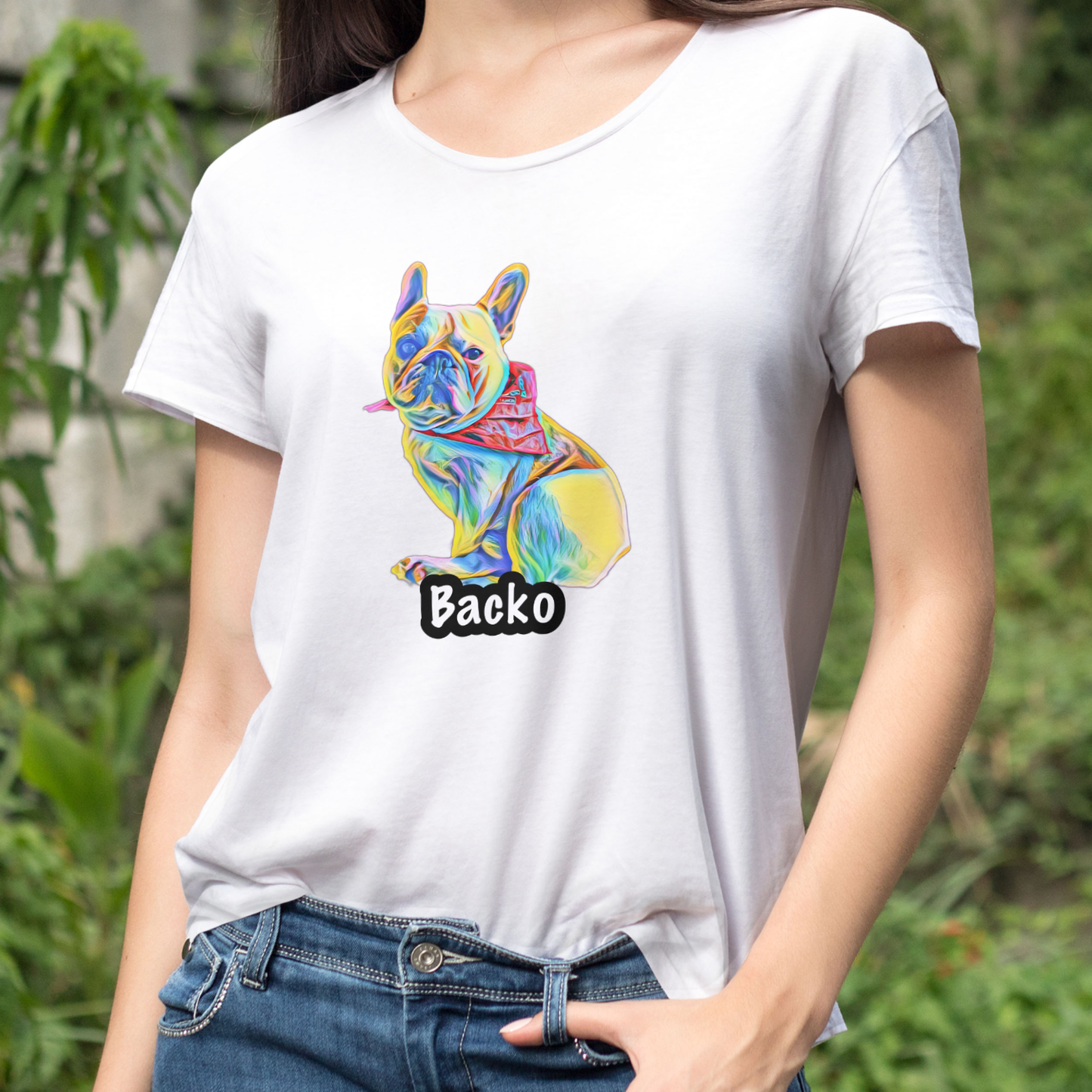 Polera Personalizada Mascota Colores