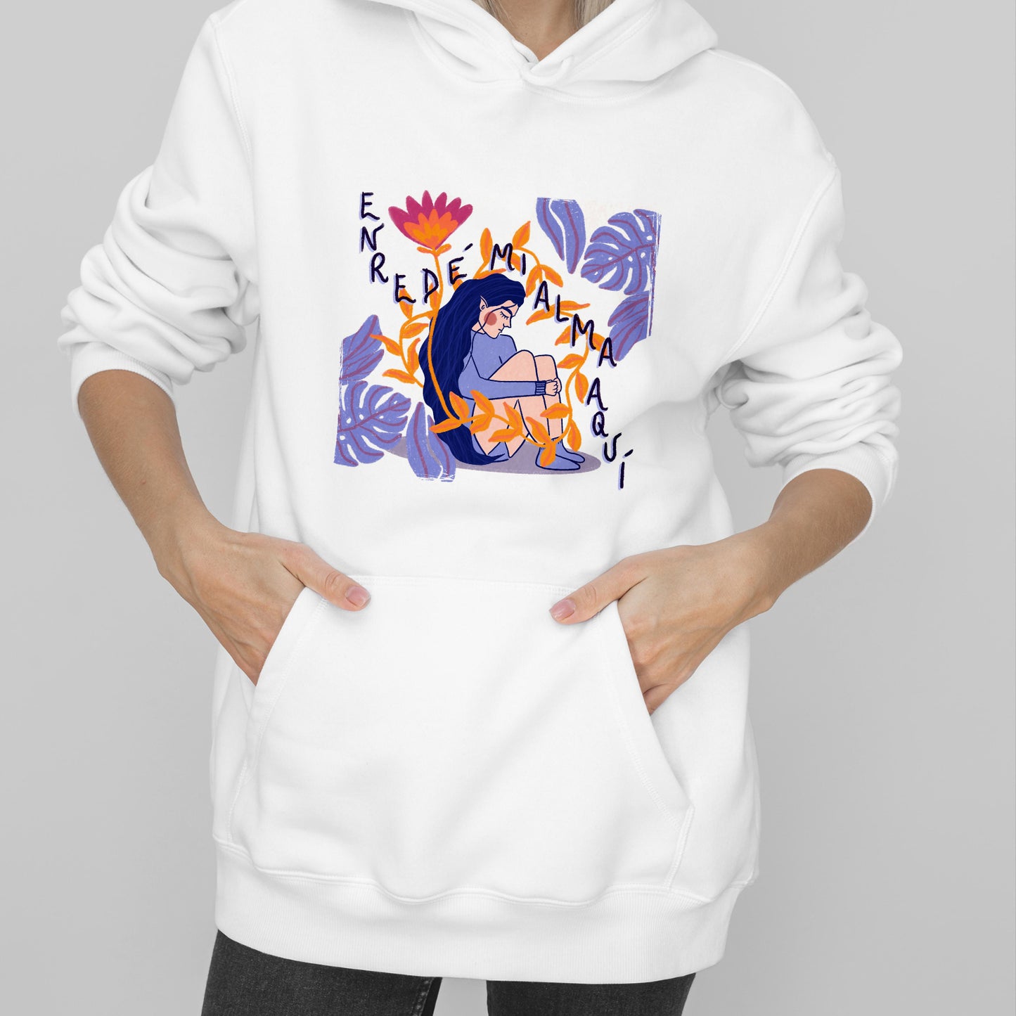 Polerón Ilustración Enredé Mi Alma
