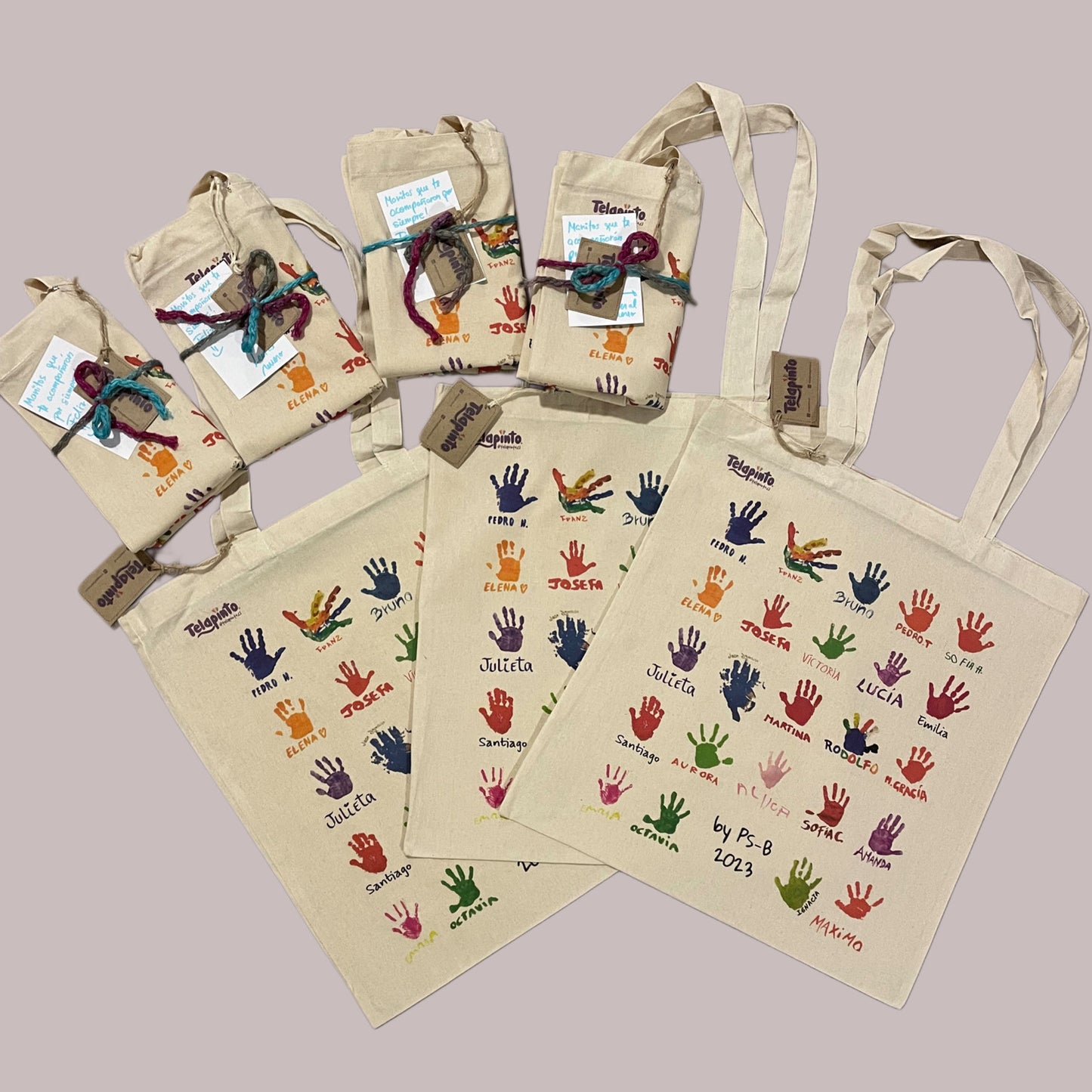 Tote Bag Personalizada Dibujo Regalo Profe