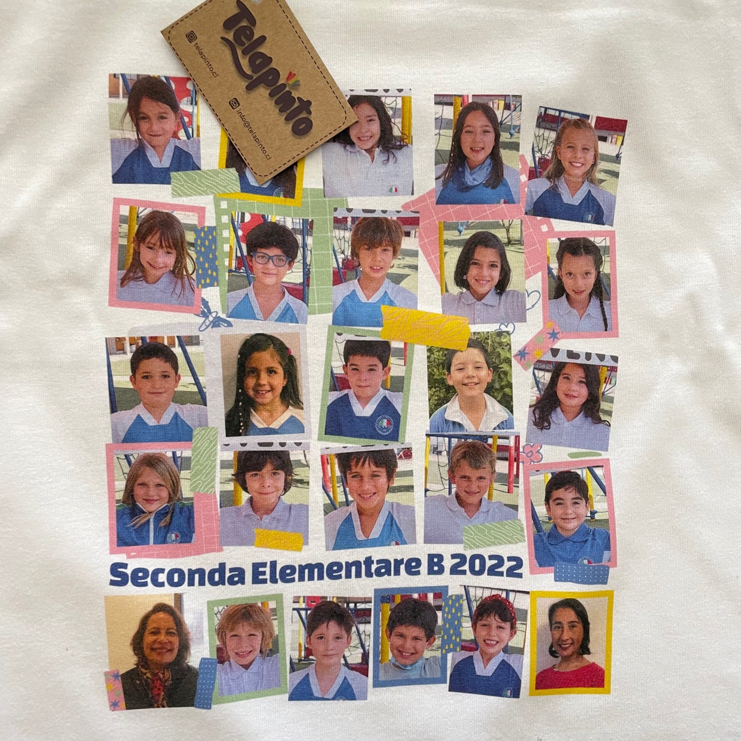 Polera Personalizada Regalo Fin De Año Escolar ( c/u para pedidos sobre 20 unidades)