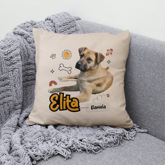 Funda Cojín Personalizado Mascota