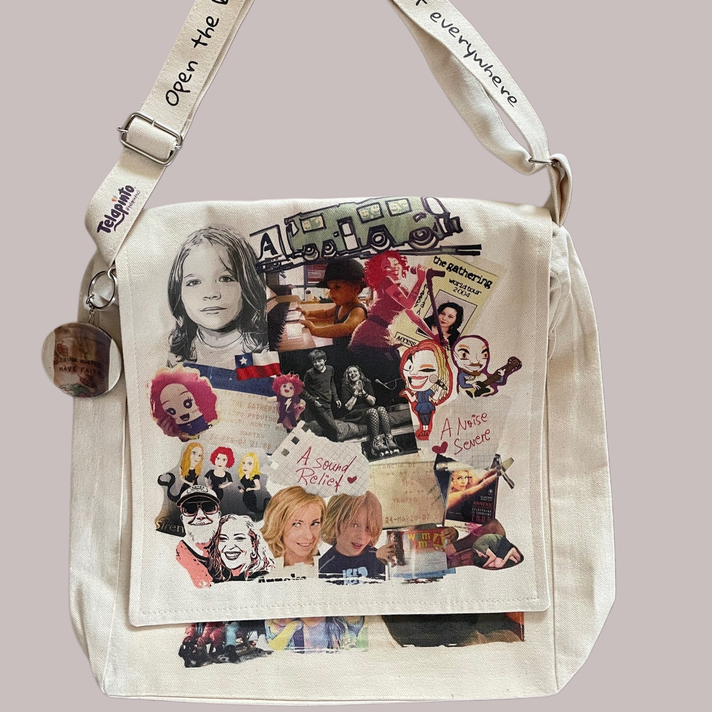 Morral Personalizado Dibujo Regalo profe