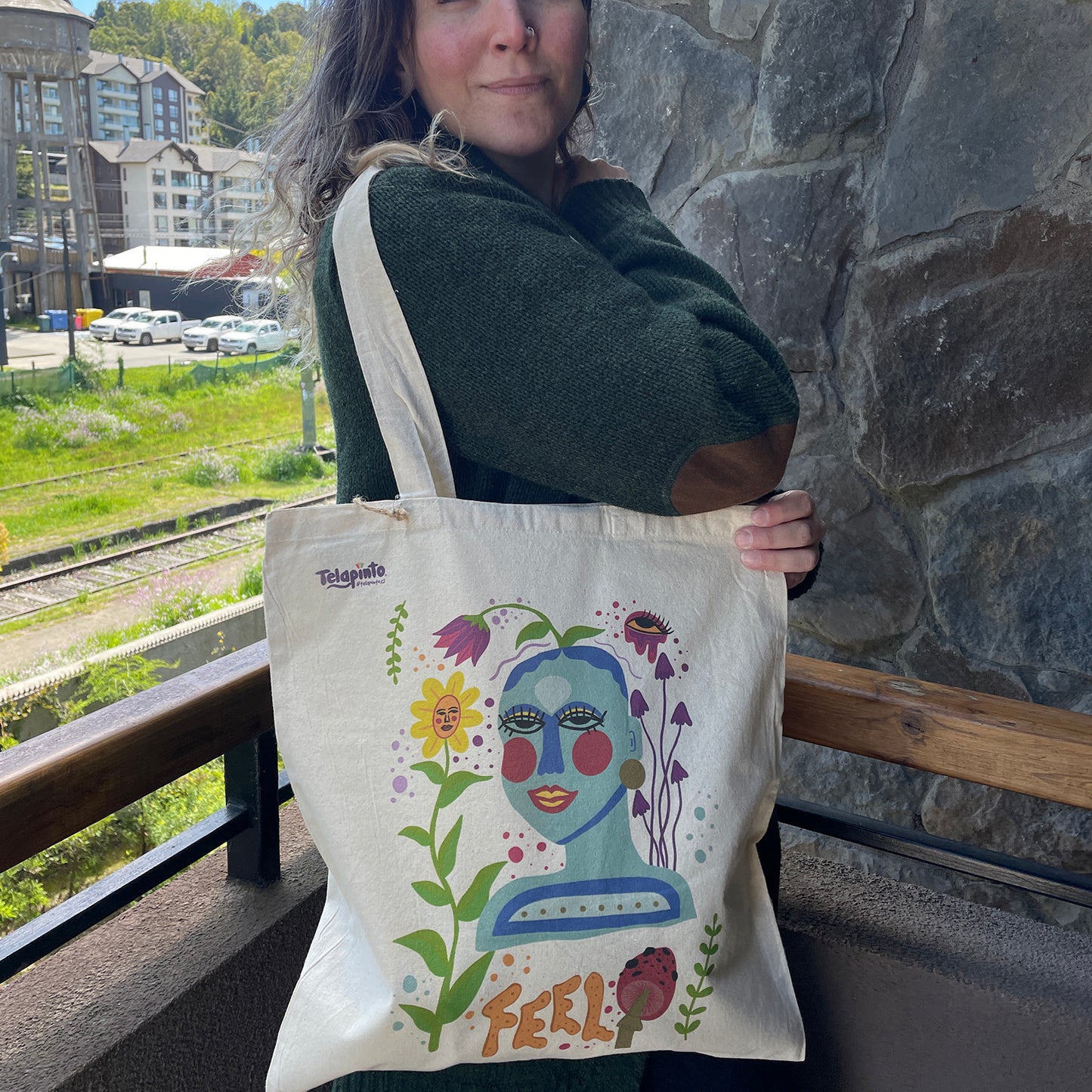 Tote Bag Ilustración Feel