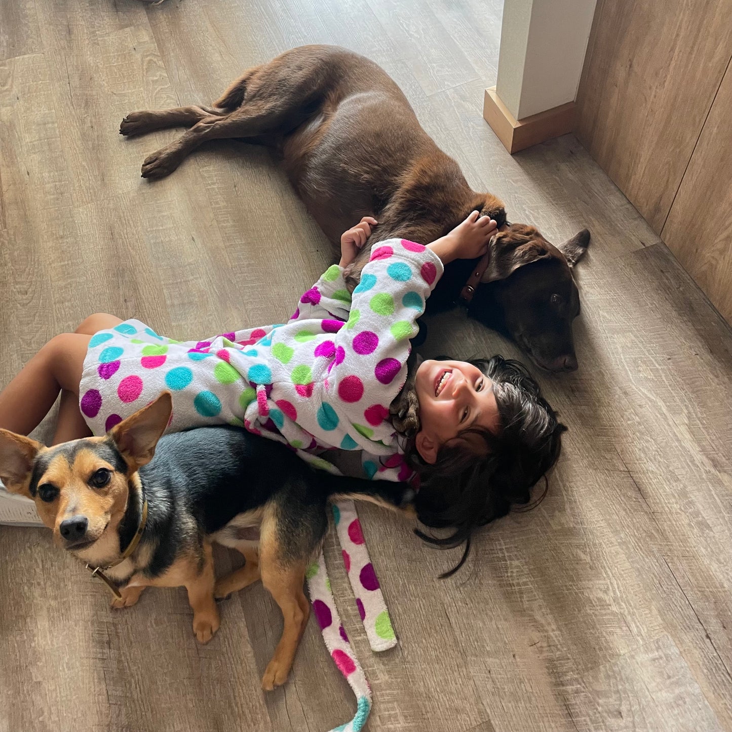 ❤️ Pack Mi Mascota, Nuestra Familia (2 poleras + Bolsa Tote Bag)
