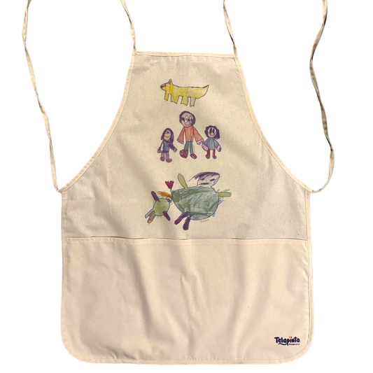 Delantal Estampado Personalizado Dibujo
