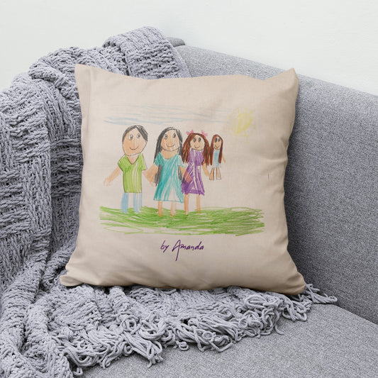 Funda Cojín Personalizado Dibujo