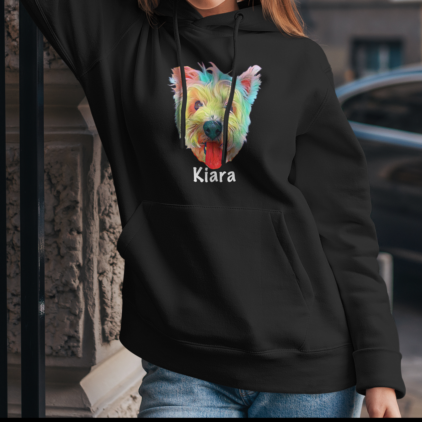 Polerón Personalizado Mascota Colores
