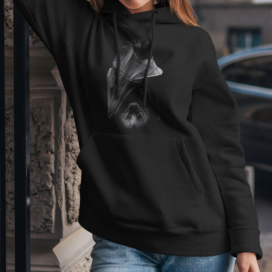 Polerón Estampado Murciélago Black