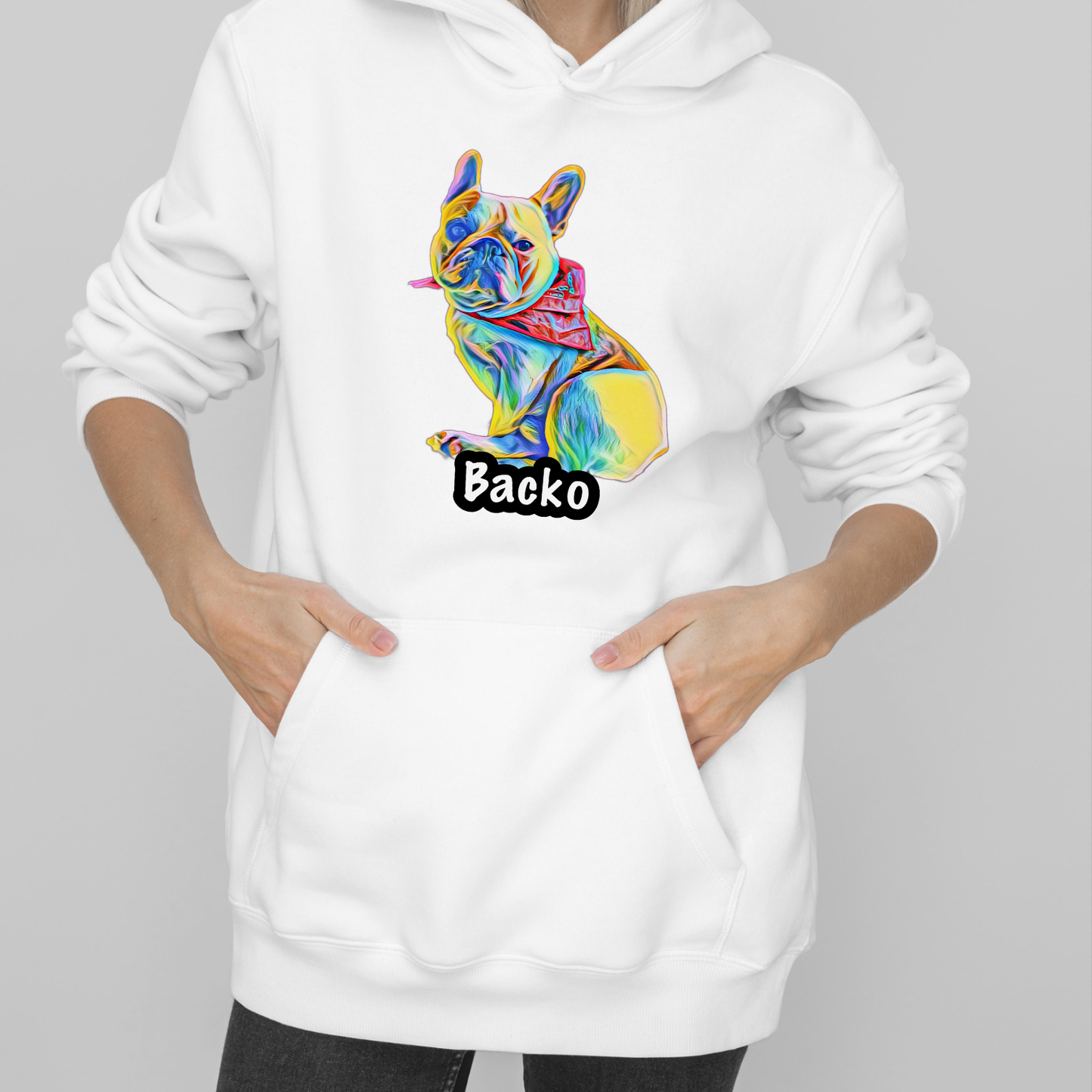 Polerón Personalizado Mascota Colores